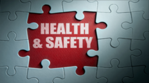 An image of a missing puzzle piece called health and safety
