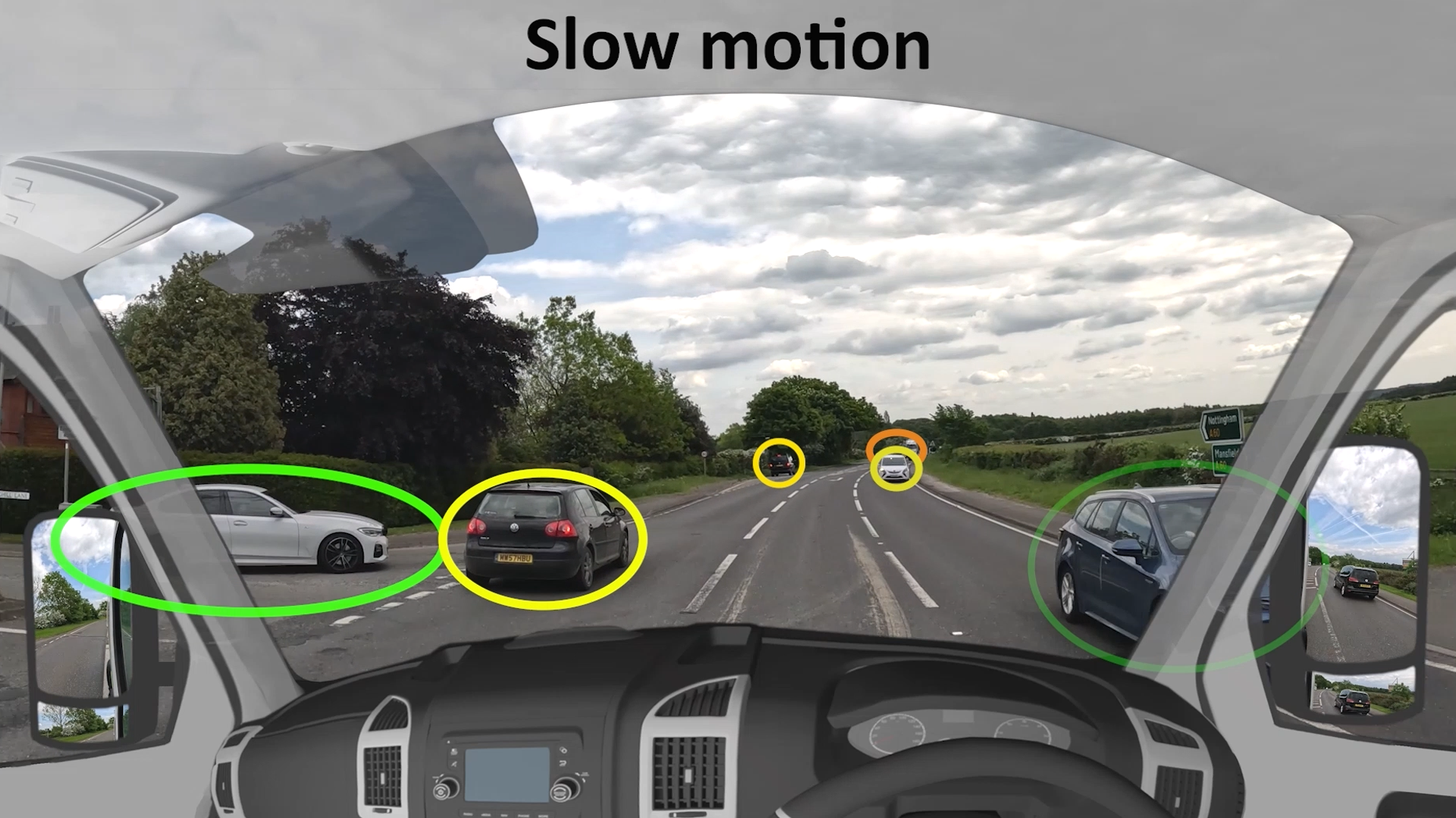 Error-based feedback driver training