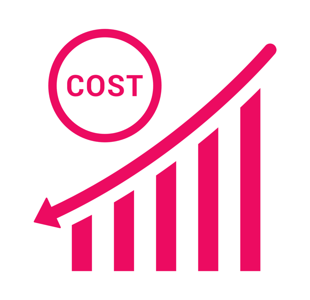 An image representing cost reduction