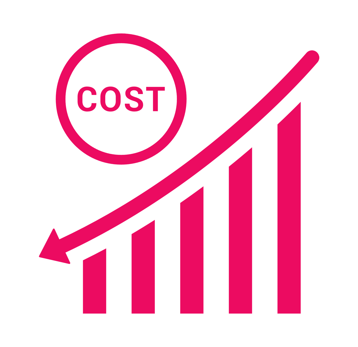 An image representing cost reduction