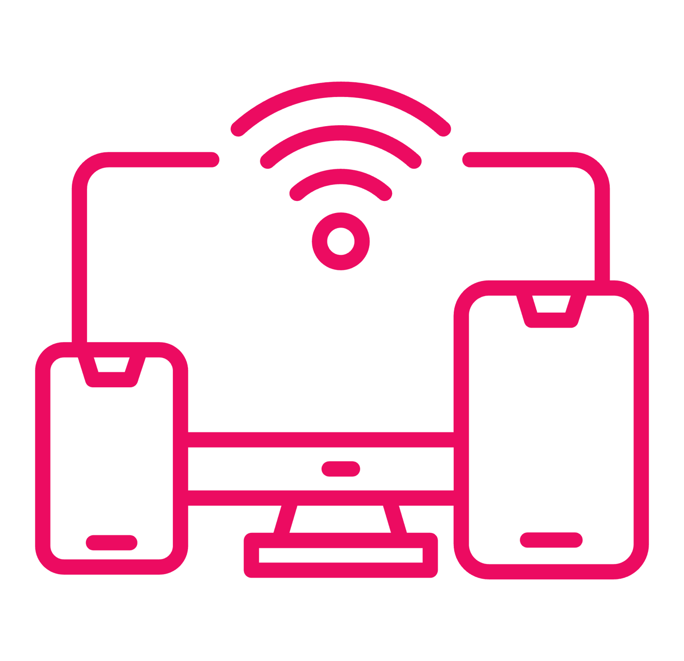 An image representing multiple devices