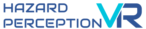 An image of hazard perception VR logo